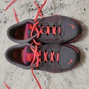 Nike Womens Flex Trainer 2 511332-016 Gray Running Shoes Sneakers